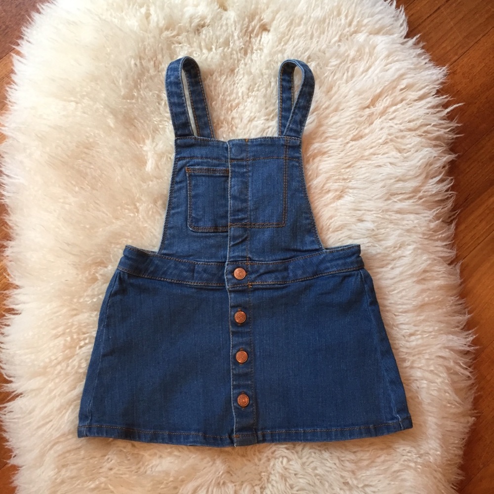 Zara Stretchy Denim Jumper - Picture 1 of 5